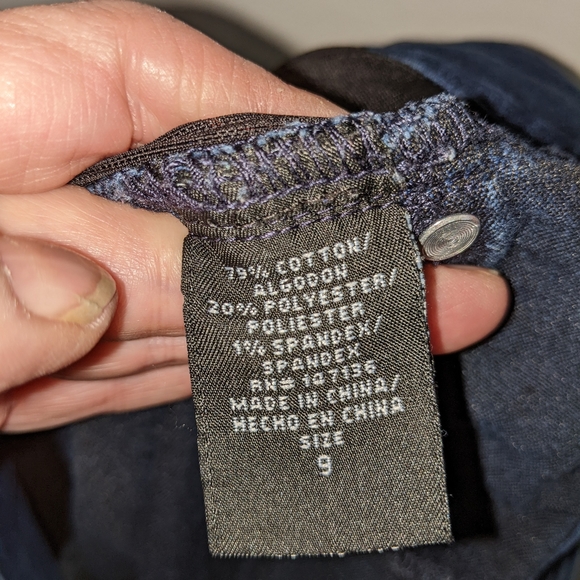 Vintage Y2K Evermore Dark blue Soft Denim Jeggings - Picture 4 of 8